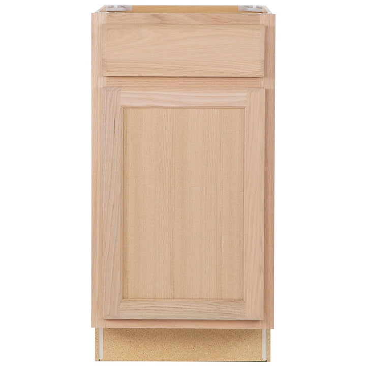 Project Source Oak Brook 18-in W x 35-in H x 23.75-in D Unfinished Door and Drawer Base Cabinet