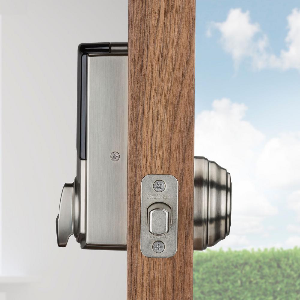 Convert Smart Lock Satin Nickel Conversion Kit featuring Z-Wave Technology - Super Arbor