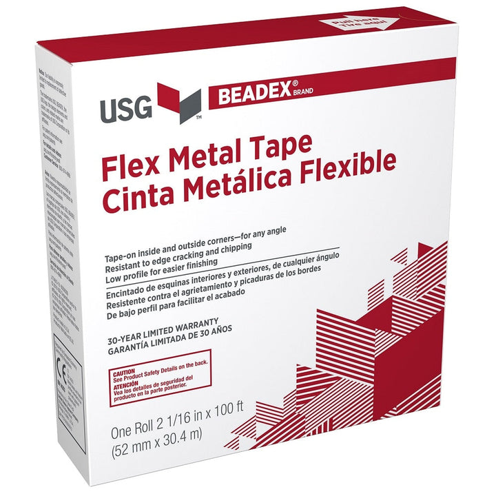 BEADEX Brand 9.75-in x 100-ft Metal Flexible 90 Degree Corner Bead