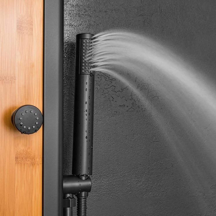 57 In. 8-Jet Multifunction Shower Panel System With Adjustable Rainfall Shower Head And Handheld Shower head
