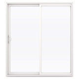 JELD-WEN 72-in x 80-in Vinyl Sliding, Left-hand sliding – primary product view