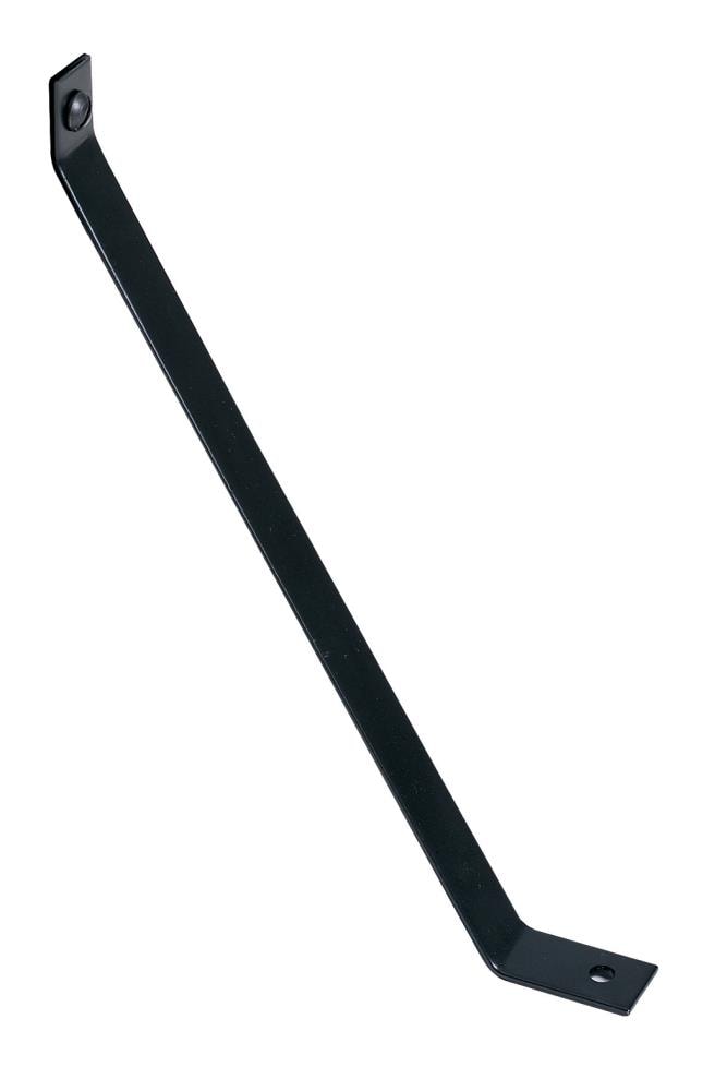 Gilpin Black Metal Post Connector for Decking and Porches - Newel Post Support for Added Rigidity and Strength