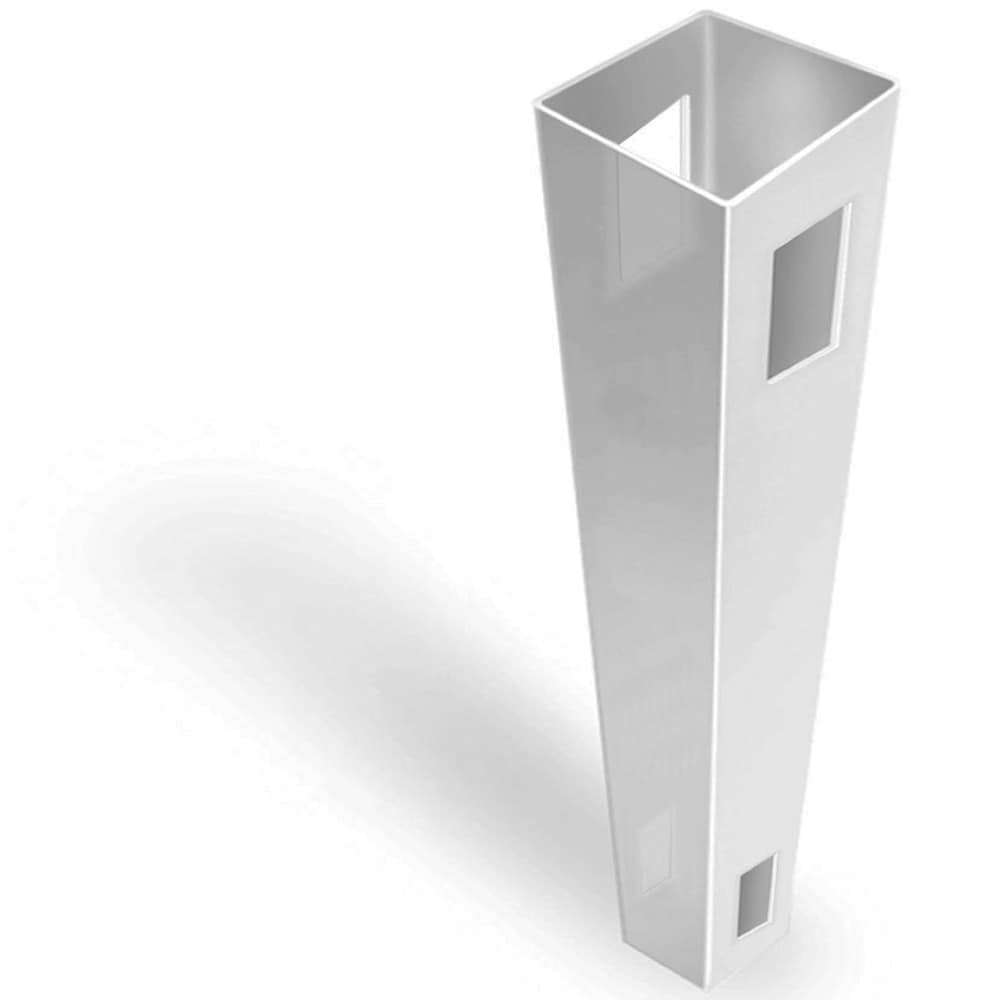 Freedom Terex 7-ft H x 5-in W White Vinyl Line Fence Post (Unassembled)