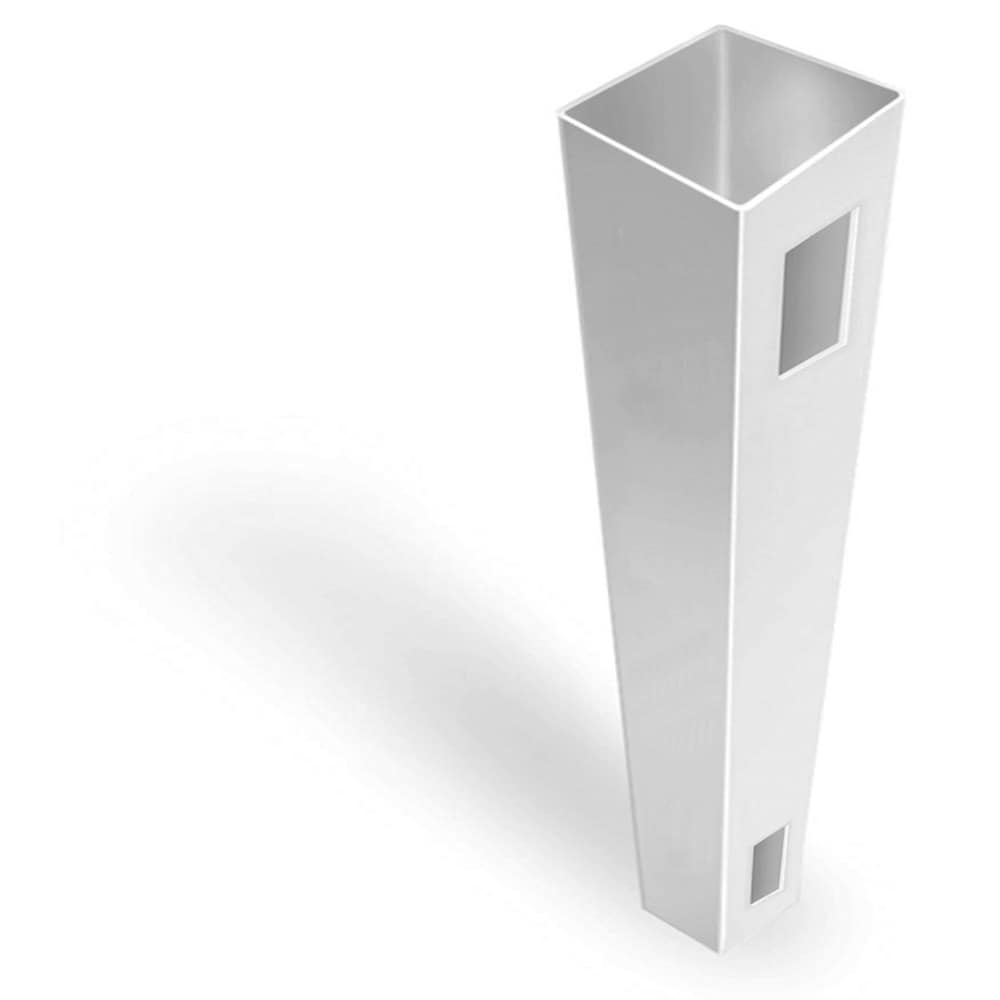 Freedom Terex 7-ft H x 5-in W White Vinyl End Fence Post (Unassembled)