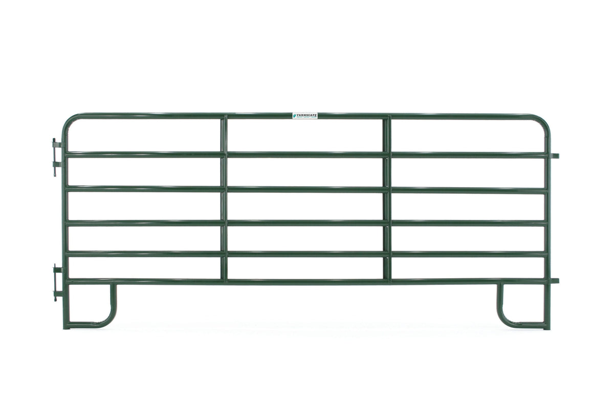 Tarter 5-ft H x 12-ft W Steel-painted Steel Corral Flat-top Containment Fence Gate