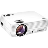 FLIK X7 1280 x 720 LCD Home Theater Projector System with 100 Lumens -Tripod and Case Included -Projects Up to 150 in. - Super Arbor