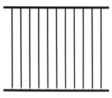 Gilpin Hampton 4-ft x 32-in Black Steel Deck Rail Kit