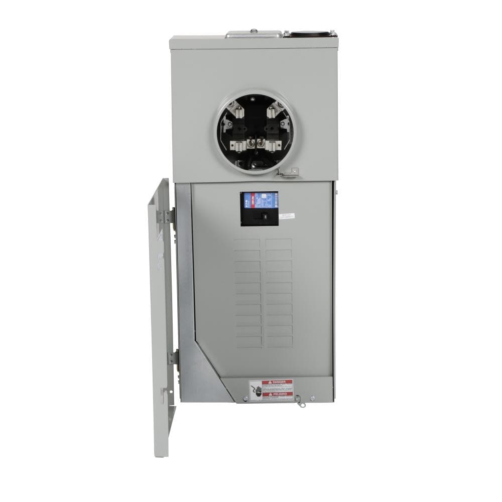 Eaton Type BR 200-Amp 20-space load center - front view