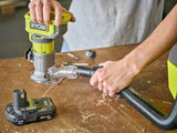 18-Volt ONE+ Cordless Fixed Base Trim Router with Roundover Router Bit Set (4-Piece)