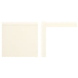 American Olean Bright Biscuit Ceramic Mud Cap Tile, Glazed, 2-in x 6-in