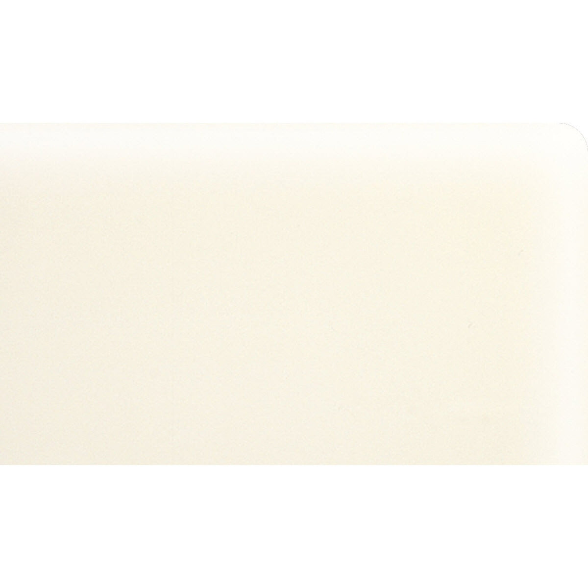 American Olean Bright Biscuit Ceramic Bullnose Corner Tile (3-in x 6-in)