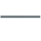 American Olean Linea Storm Gray Ceramic Pencil Liner Tile (1-in x 12-in)