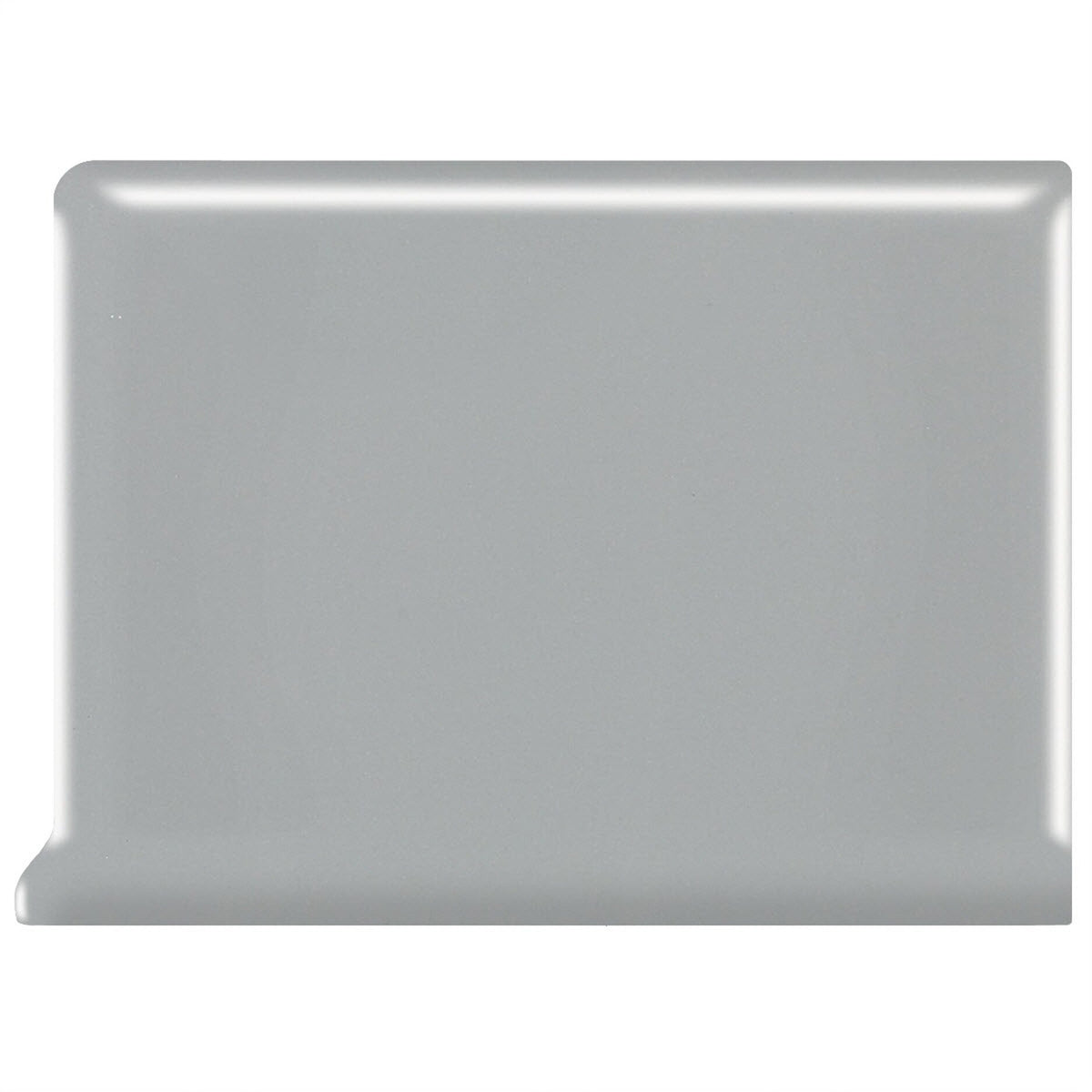American Olean Matte Light Smoke Ceramic Cove Base Tile (6-in x 6-in)