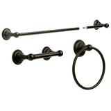 Delta 3-Piece Providence Venetian Bronze Decorative Bathroom Hardware Set