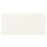American Olean Bright Ice White Glazed Ceramic Bullnose Tile, 3-in x 6-in