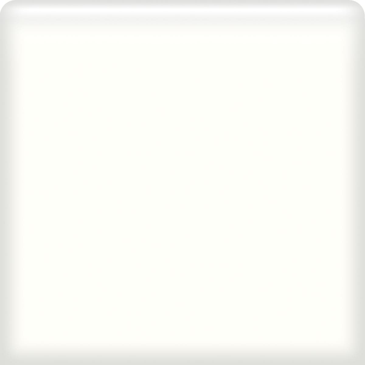 American Olean Bright White Ceramic Bullnose Tile, 4-in x 4-in (Actual 4.25-in x 4.25-in)