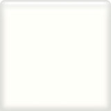 American Olean Bright Ice White Ceramic Bullnose Tile (6-in x 6-in)