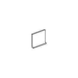 American Olean Bright Almond Ceramic Cove Base Tile (4-in x 4-in)