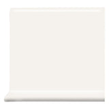 American Olean Bright White Gloss Ceramic Cove Base Tile (6-in x 6-in)