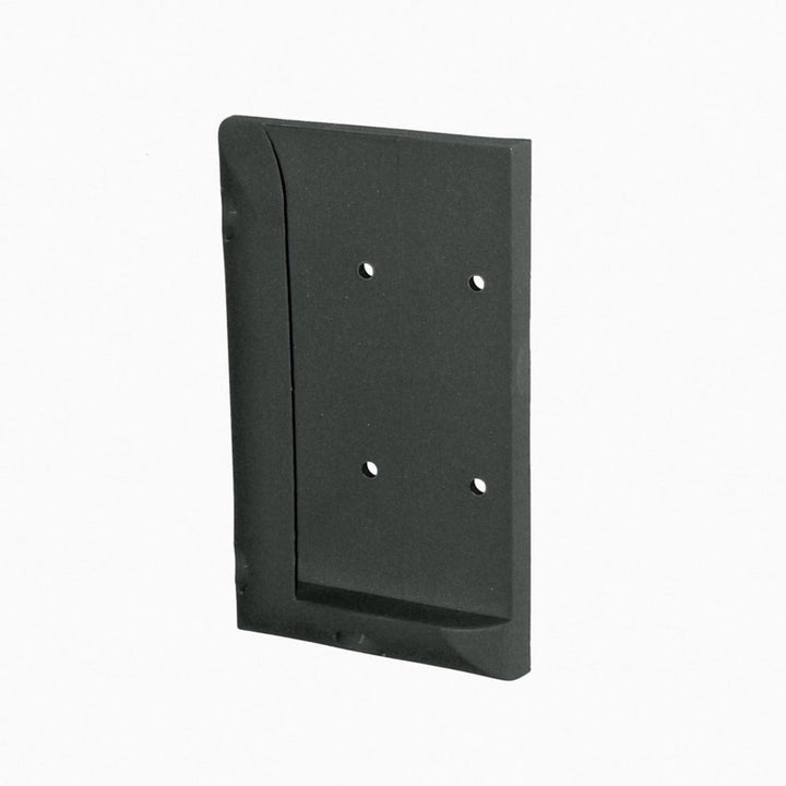 Deckorators 3.98-in x 2.38-in Black Plastic Post Connector (2-Pack)