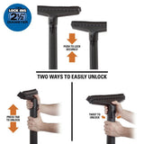 2-1/2 in. Locking Accessory Floor Brush for Wet/Dry Vacs - Super Arbor