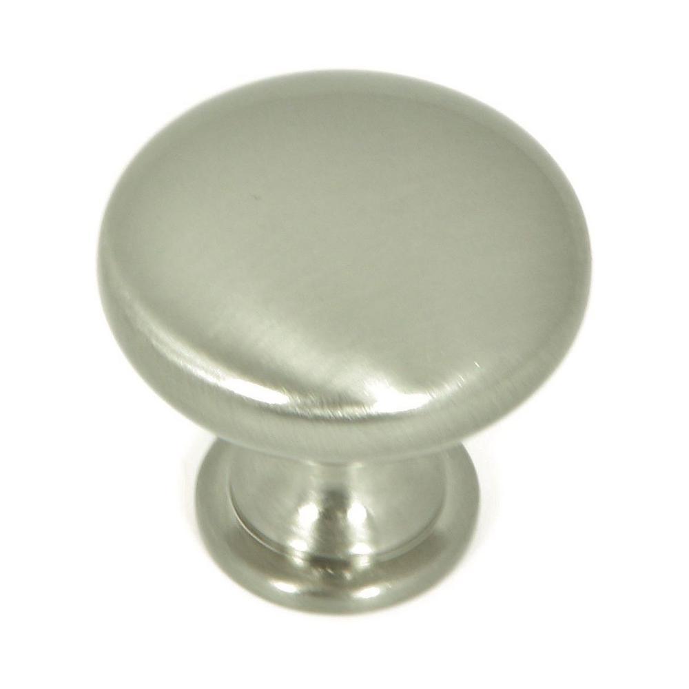 1.25 in. Matte Black Round Cabinet Knob (Pack of 10) - Super Arbor