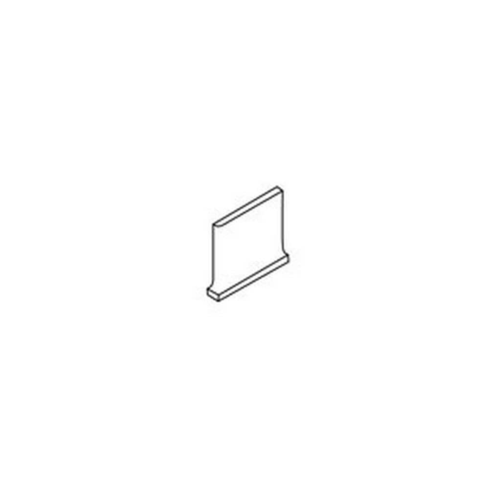 American Olean Bright Almond Ceramic Cove Base Tile (6-in x 6-in)