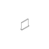 American Olean Bright Almond Ceramic Cove Base Tile (4-in x 4-in)