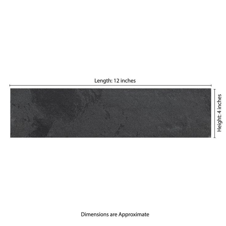 MSI Hampshire 4 in. x 12 in. Gauged Slate Floor and Wall Tile (5 sq. ft. / case)