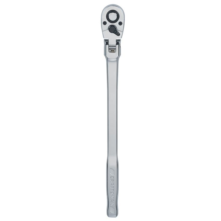 CRAFTSMAN 72-Teeth 1/2-in Drive Quick-Release Flexible Head Ratchet