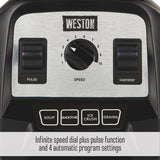 Pro Series 64 oz. 10-Speed Black Blender with 4 Preprogrammed Settings