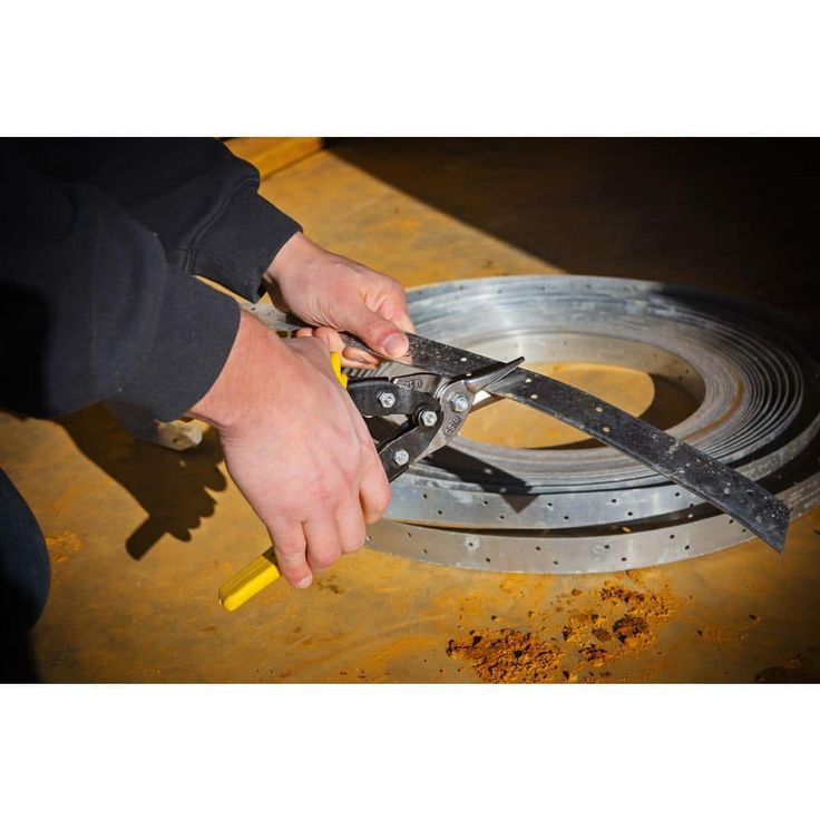 Crescent Wiss 9-3/4 in. Compound Action Straight, Left, and Right Cut Aviation Snips