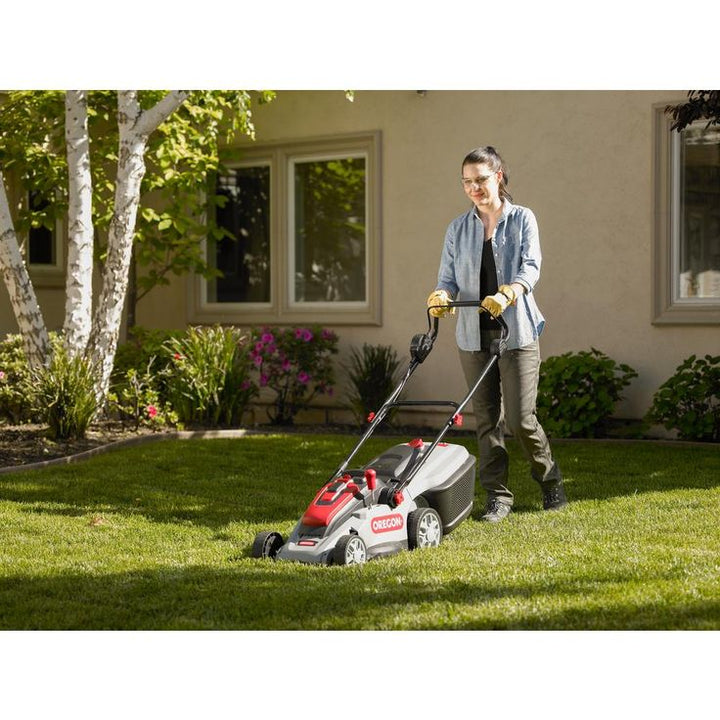 Oregon 16 in. 40-Volt Brushless Lithium-Ion Cordless Battery Walk Behind Push Lawn Mower - Battery and Charger Not Included