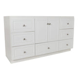 Ultraline 42 in. W x 21 in. D x 34.5 in. H Vanity Cabinet Only in Natural Alder - Super Arbor