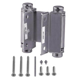 3 in. x 3 in. Satin Nickel Double-Action Spring Door Hinge