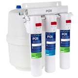 3-Stage Quick Connect 20.3 GPD Reverse Osmosis Water Filtration System with Faucet