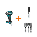 18-Volt LXT Brushless 3-Speed Impact Driver with ImpactXPS Insert Bit Holder and ImpactXPS 3 Pc. Socket Adapter Set - Super Arbor
