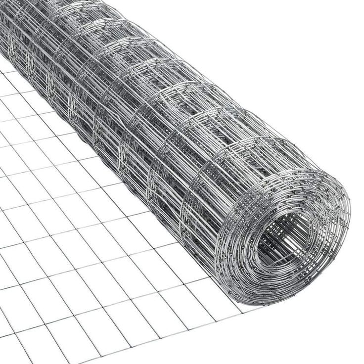 Everbilt 5 ft. x 100 ft. 14-Gauge Galvanized Steel Welded Wire Garden Fencing