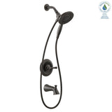 Chamberlain In2ition Single-Handle 4-Spray Tub and Shower Faucet in Venetian Bronze (Valve Included) - Super Arbor