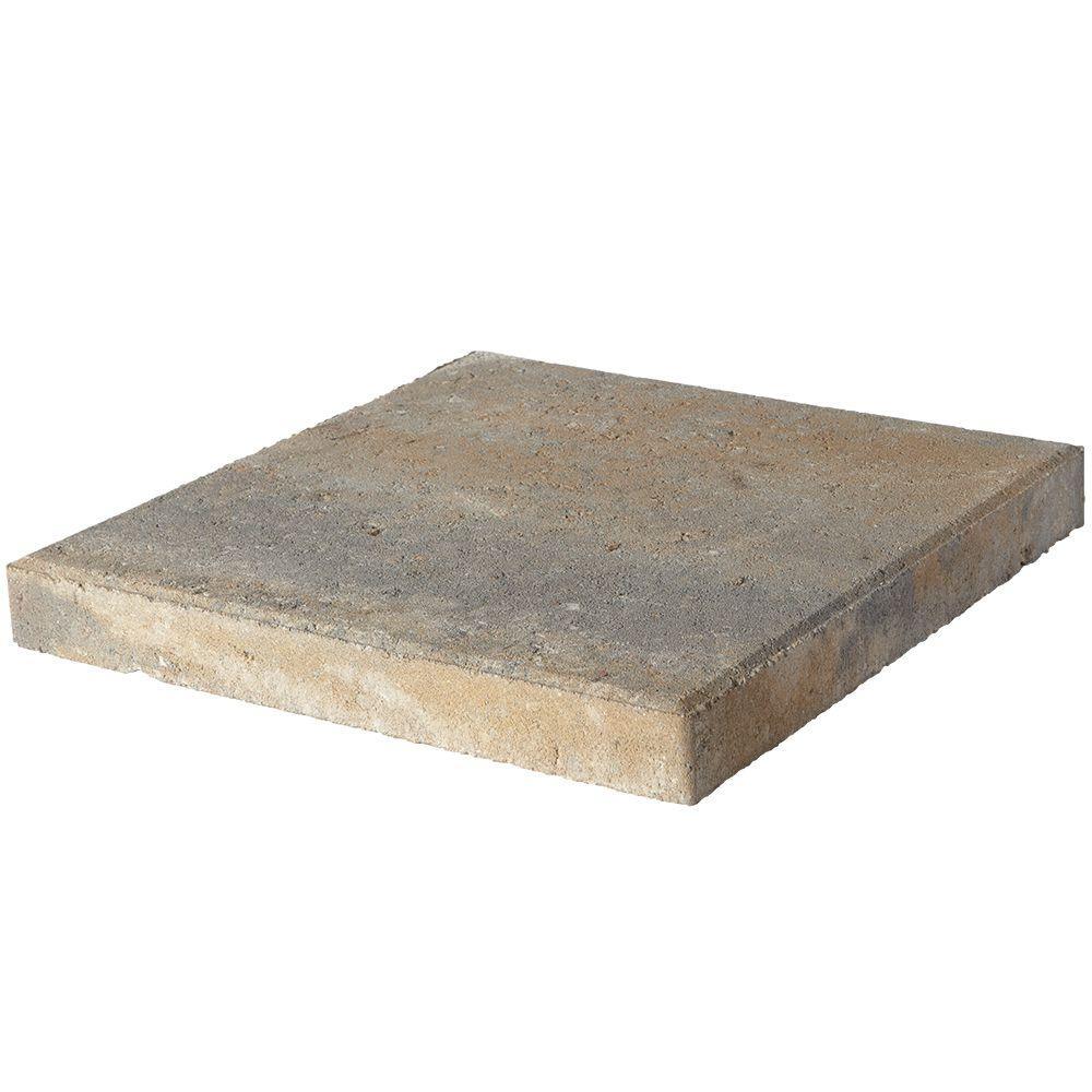 16 in. x 16 in. x 1.75 in. Yukon Square Concrete Step Stone - Super Arbor