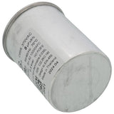 Nordyne 01-0021 capacitor - side view (Voltage: 370V; MFD: 5)