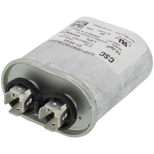 Nordyne 01-0044 capacitor - detail view (Voltage: 440v; Product Type: Capacitor)