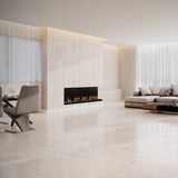 Nashville Beige 12x24 Travertine Look Matte Porcelain Tile by Lux Tile
