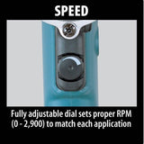 6.6 Amp 3/4 in. Corded Hammer Drill with Torque Limiter Side Handle Depth Gauge Chuck Key Hard Case
