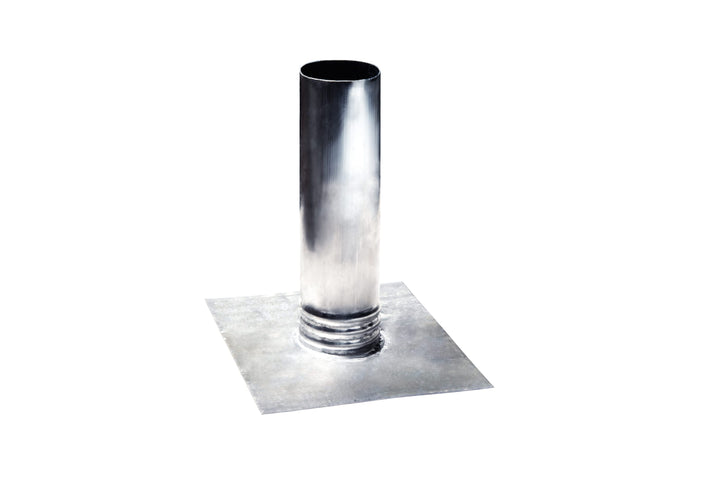 Mayco Industries Inc 2-in x 10-in Lead Vent and Pipe Flashing, Gray, 9.25-in Base