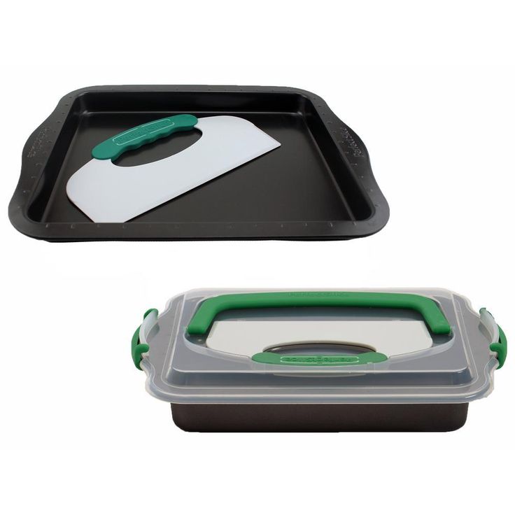 PerfectSlice 4-Piece Grey Bakeware Set