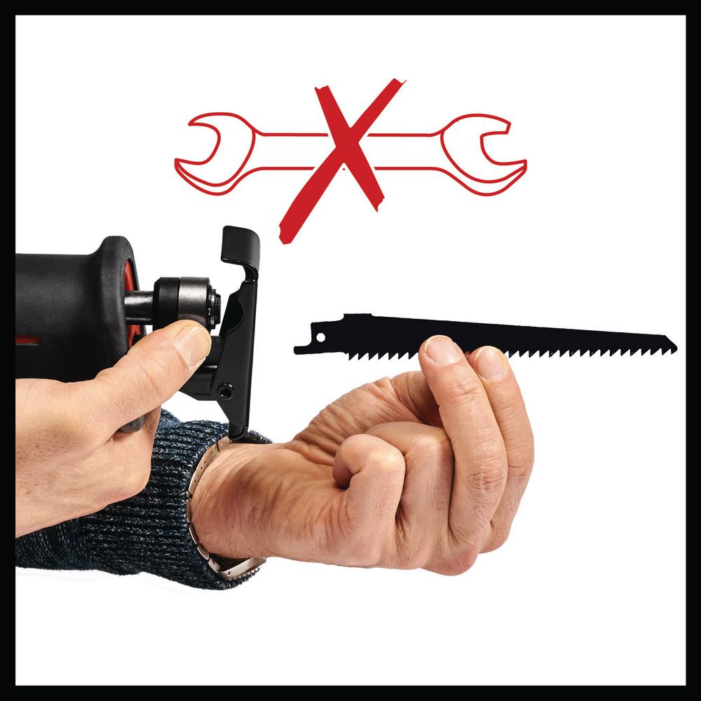 PXC 18-Volt Cordless 2600-SPM Reciprocating Saw Kit, w/ 6 in. Wood Saw Blade (w/ 3.0-Ah Battery + Fast Charger) - Super Arbor