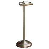 Gatco Bathroom Essentials Chrome Freestanding Spring-Loaded Toilet Paper Holder - Super Arbor