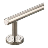 Gatco Latitude 2 18-in Satin Nickel Wall Mount Single Towel Bar - Super Arbor