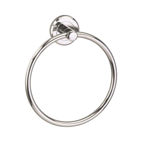 Gatco Latitude 2 Satin Nickel Wall Mount Towel Ring - Super Arbor